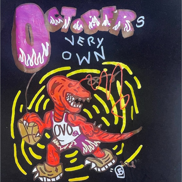 October’s Very Own Raptor Tee - Picture 3 of 6